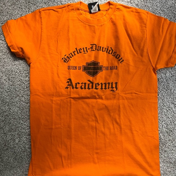 Harley-Davidson Orange T-Shirt - Picture 1 of 3